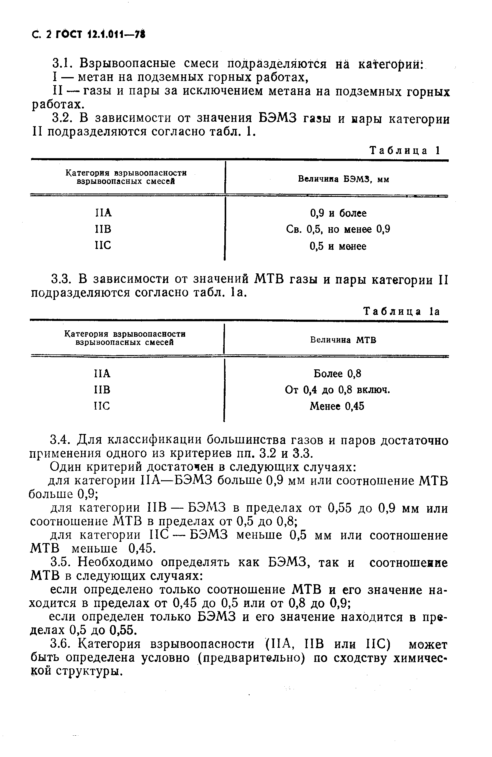 статус гост 12.1.011-78