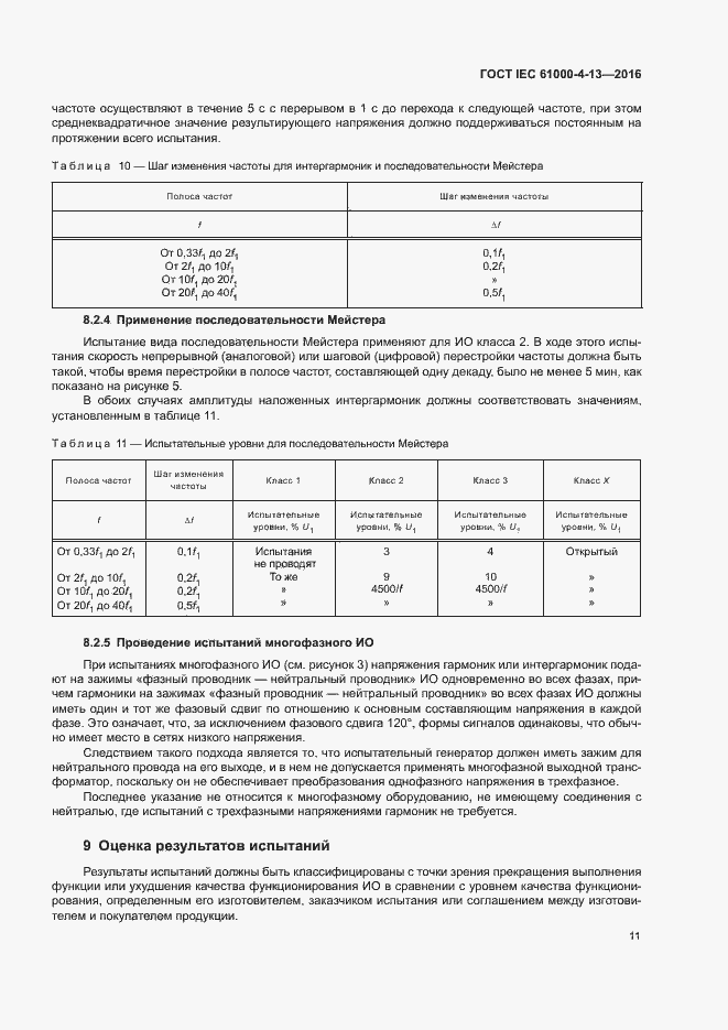  IEC 61000-4-13-2016.  16