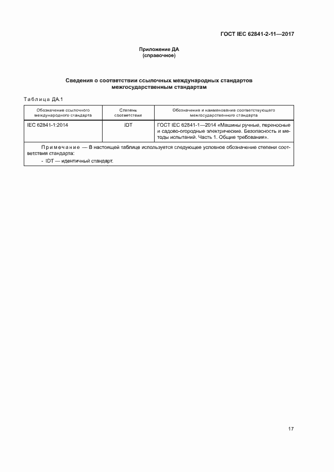  IEC 62841-2-11-2017.  22