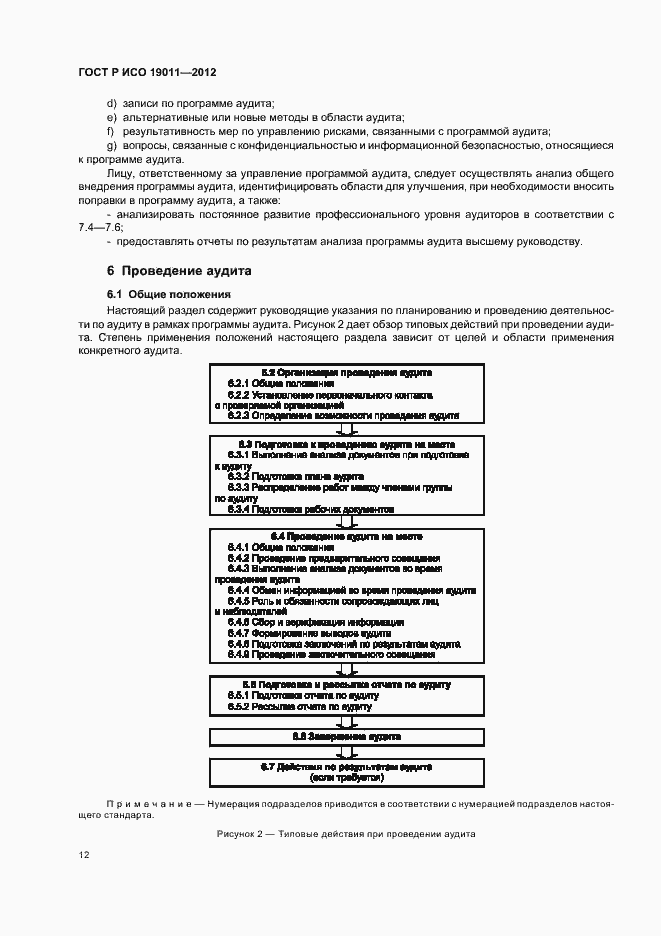Iso 19011 2018 руководящие указания по проведению аудитов систем менеджмента