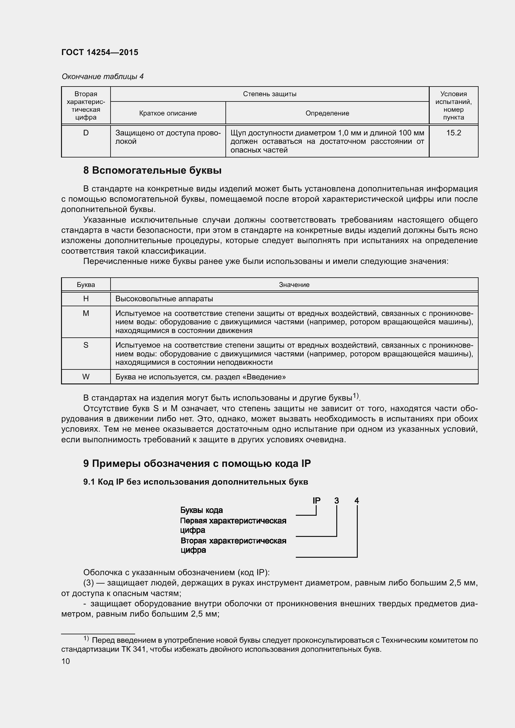 ГОСТ 14254-2015. Степени защиты, обеспечиваемые оболочками (Код IP)