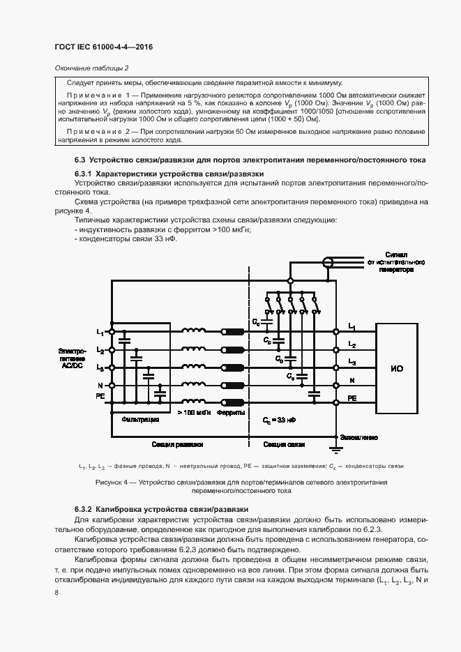 ГОСТ IEC 61000-4-4-2016. Страница 12
