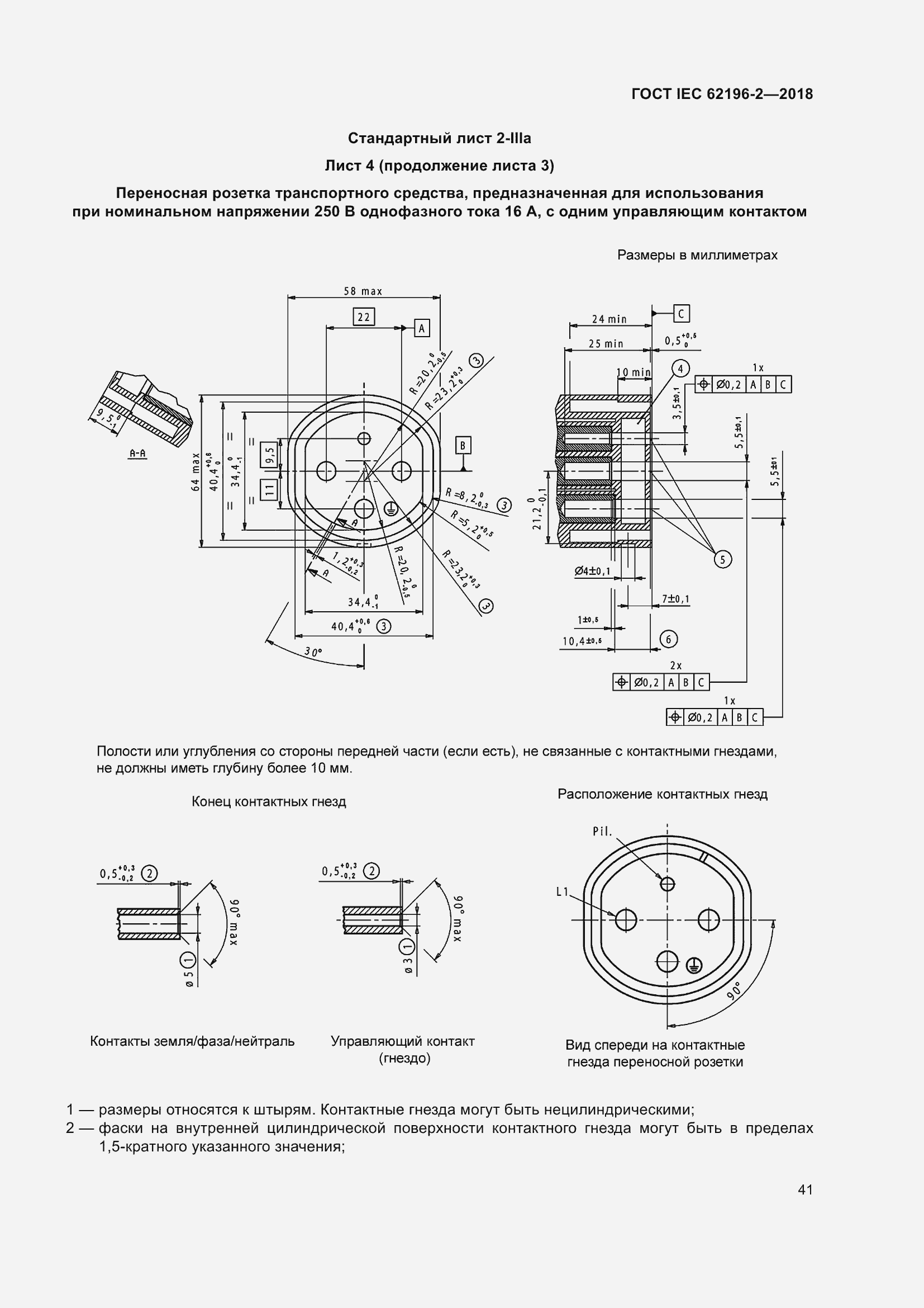  IEC 62196-2-2018.  45