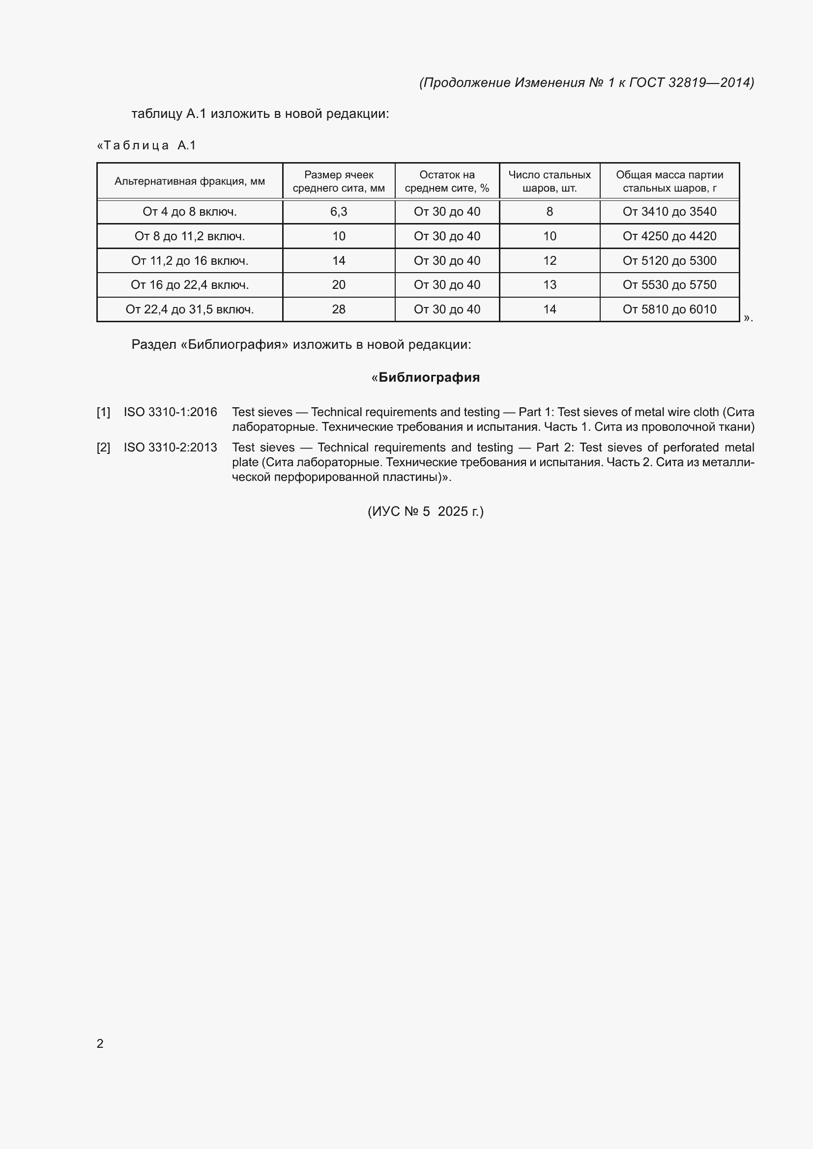 Изменение №1 к ГОСТ 32819-2014