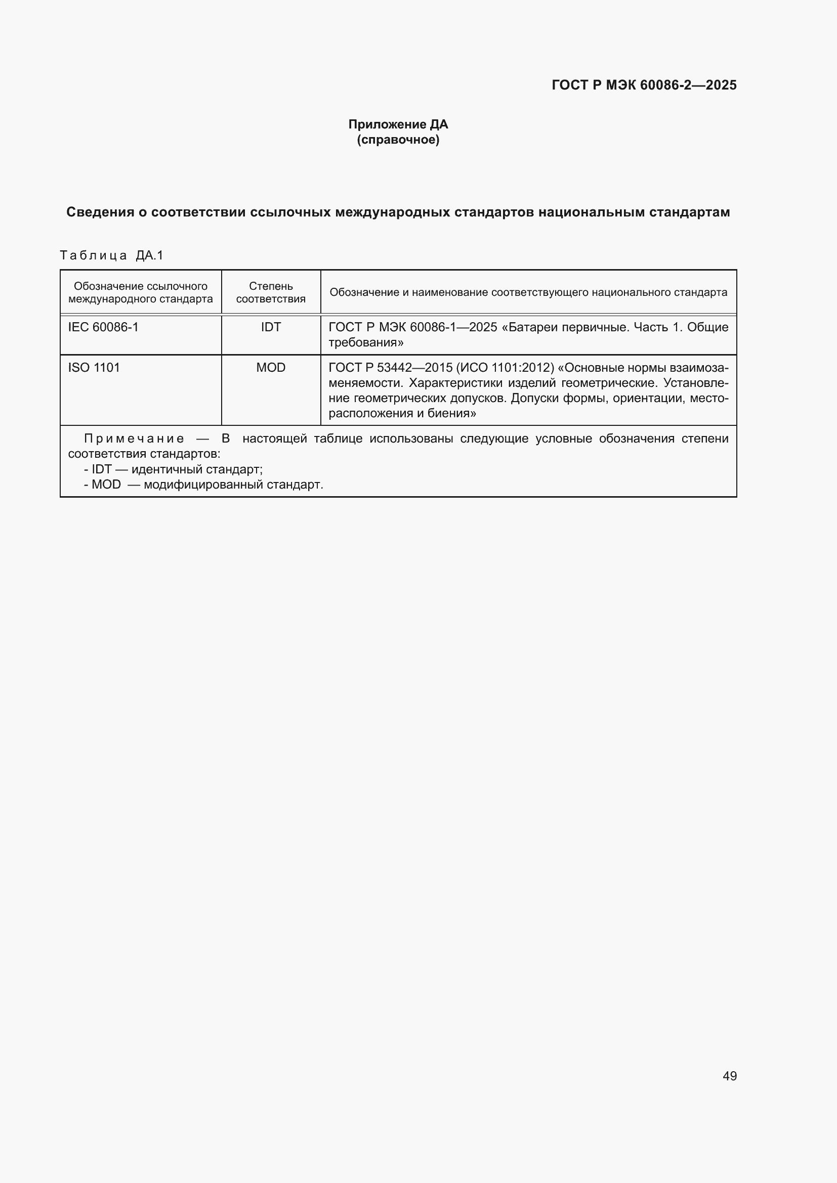 ���� � ��� 60086-2-2025. �������� 53