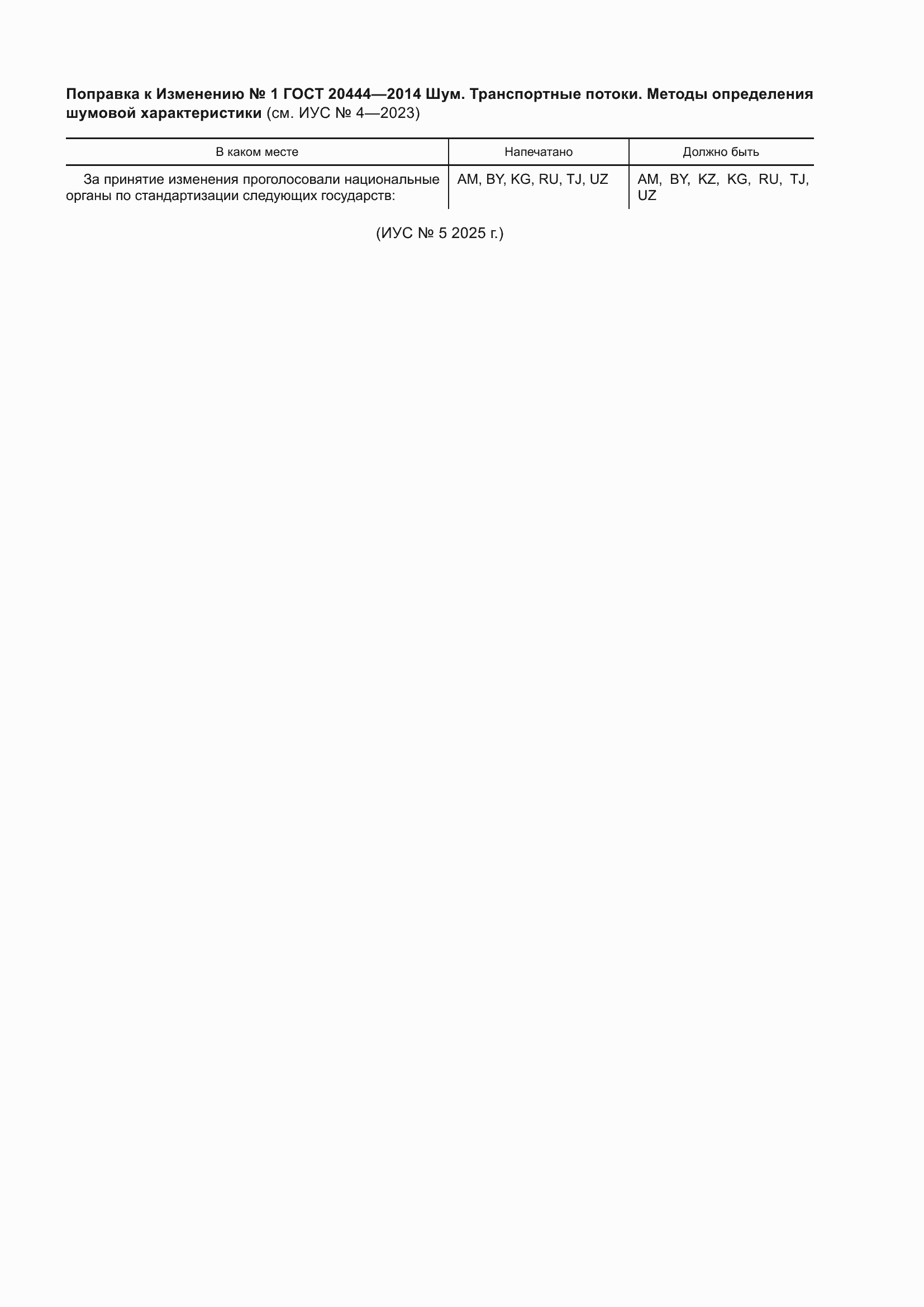 ��������� � ���� 20444-2014. �������� � ���������