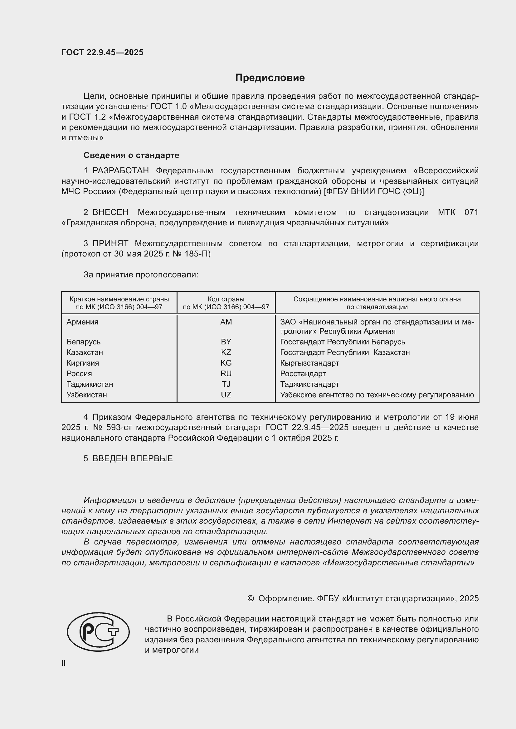 ���� 22.9.45-2025. �������� 2