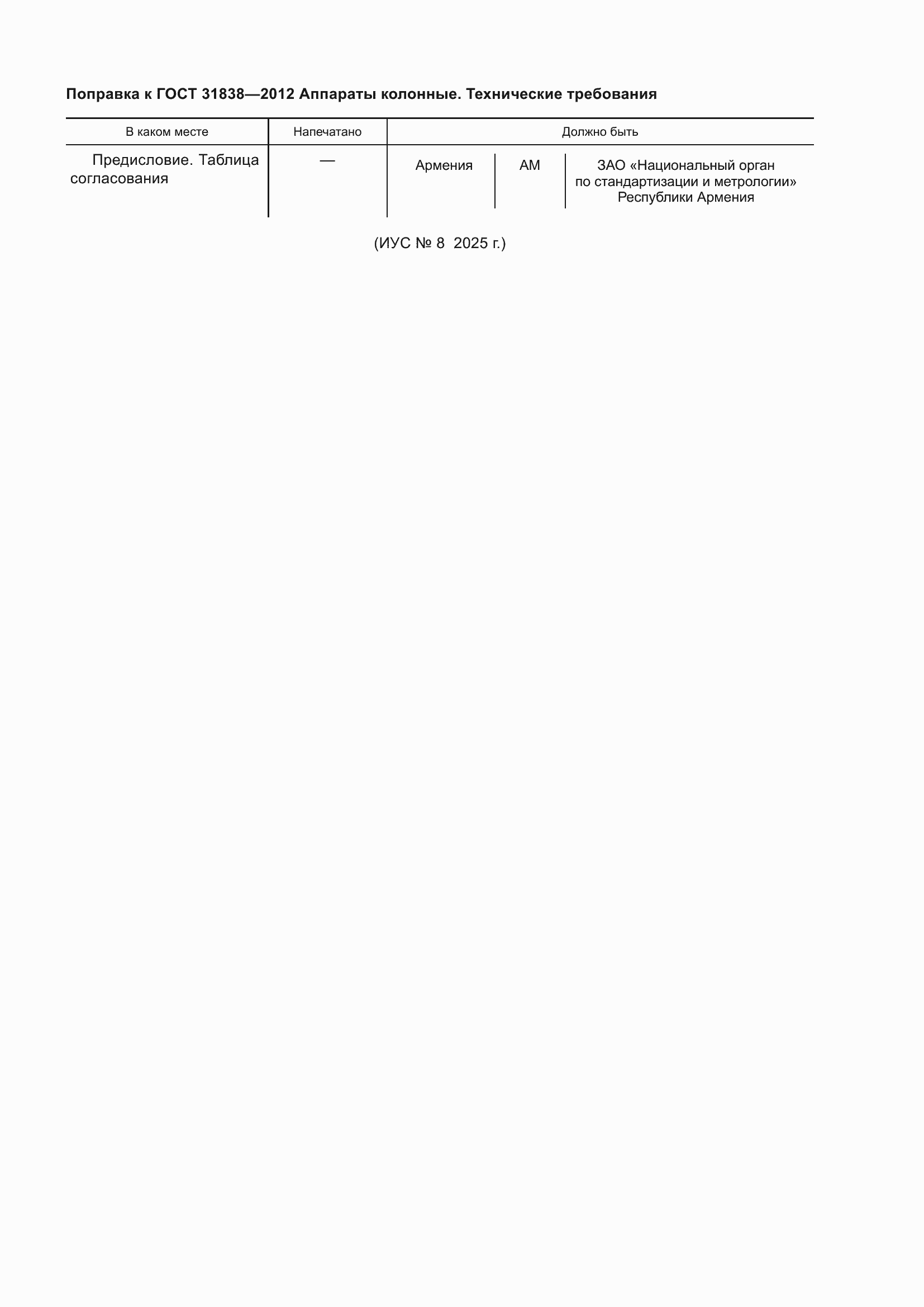 �������� � ���� 31838-2012