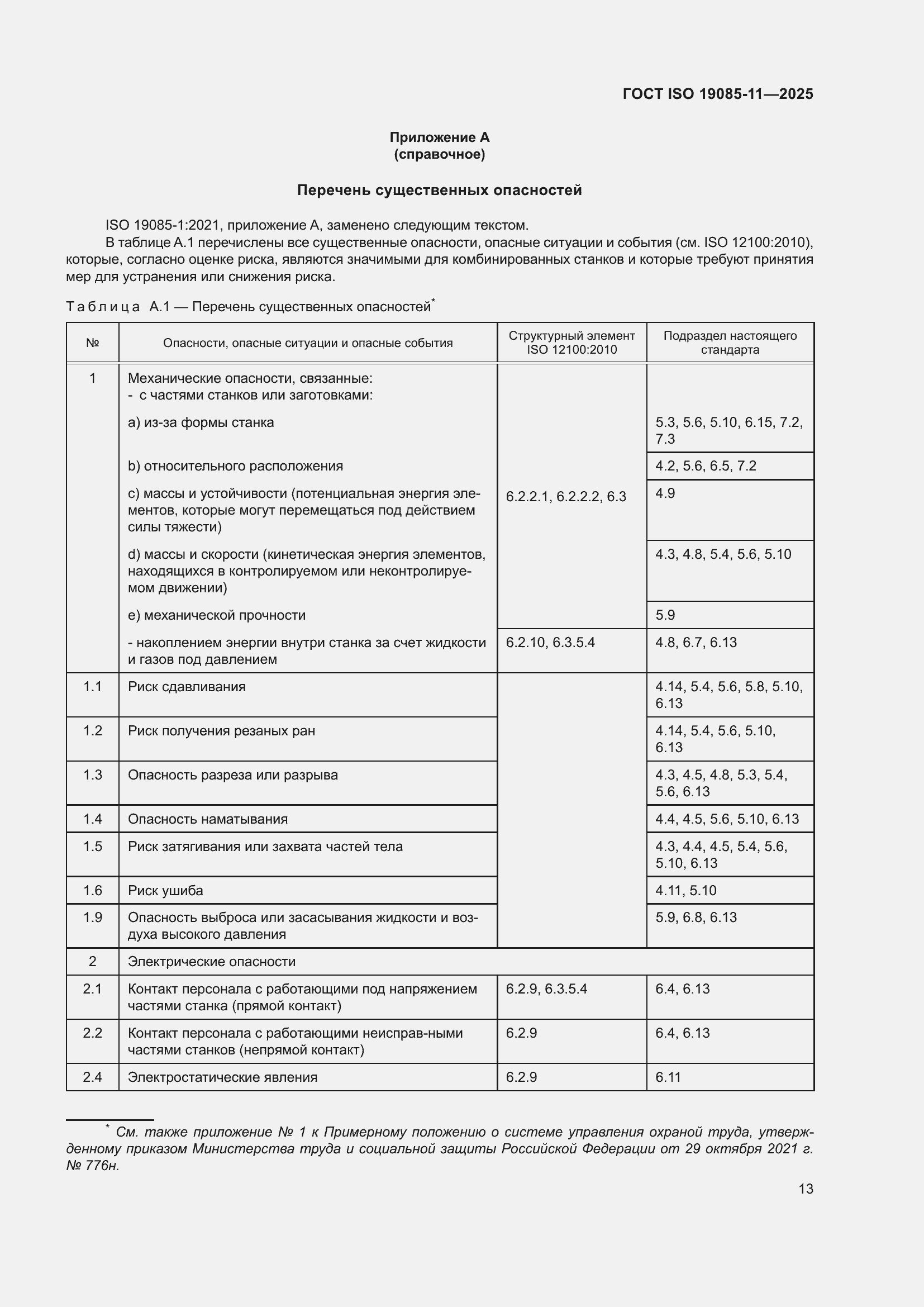 ���� ISO 19085-11-2025. �������� 19